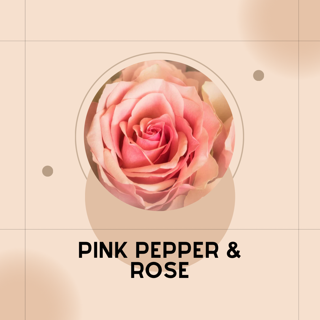 PINK PEPPER & ROSE Candle Large